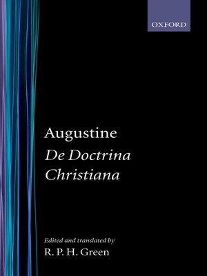 cover image of De Doctrina Christiana